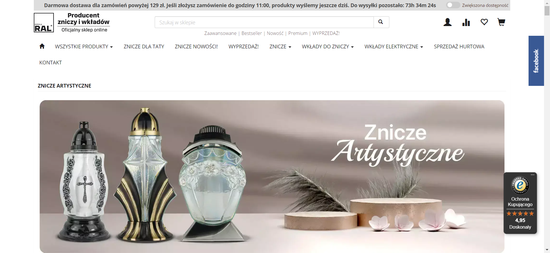 Znicze artystyczne na Wszystkich Świętych - jakie modele wybrać na jesienną pogodę?