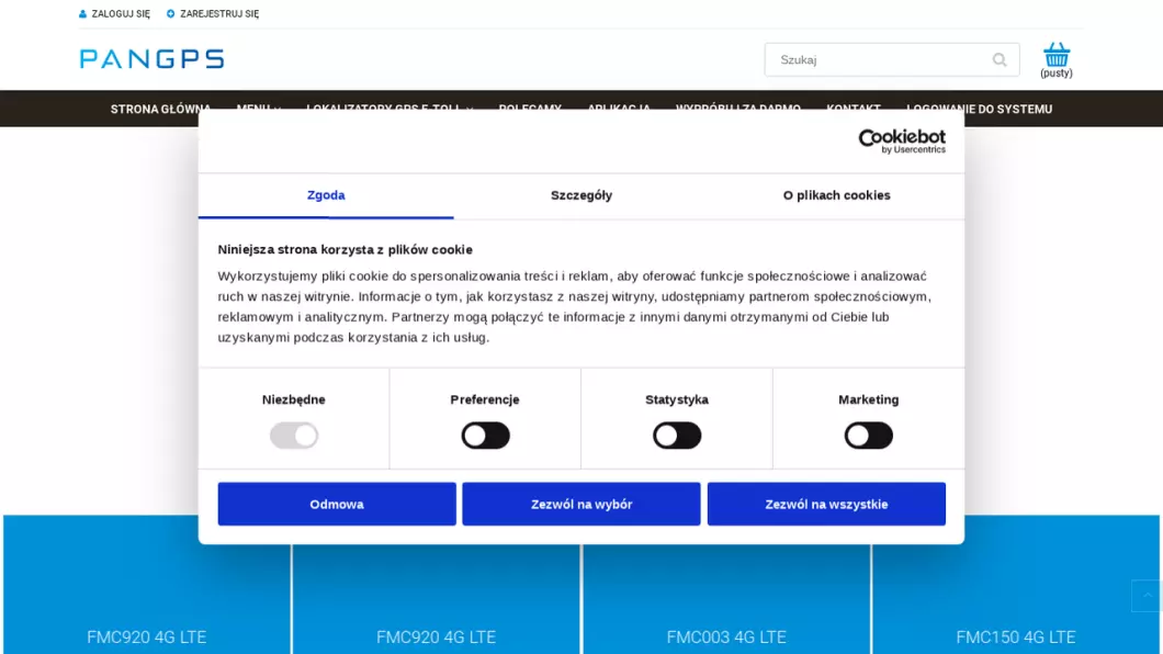 Monitoring pojazdów GPS | Sklep internetowy PanGPS