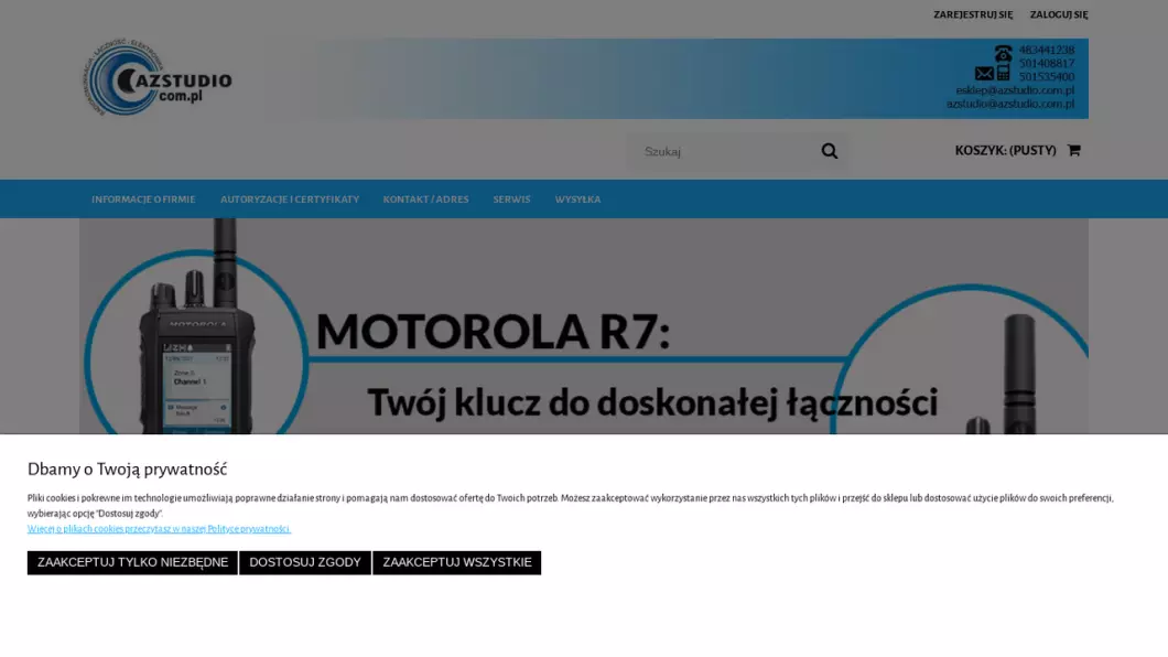 Urządzenia radiokomunikacyjne | Sklep internetowy azstudio.com.pl